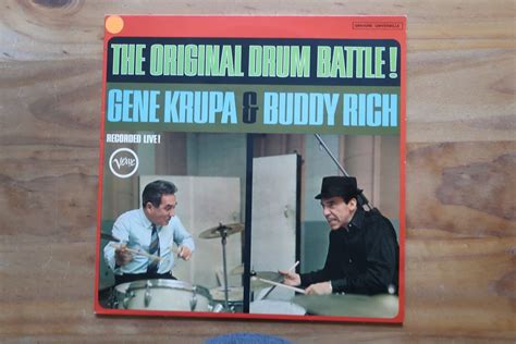 GENE KRUPA & BUDDY RICH - DRUM BATTLE - VINYL LP | Kaufen auf Ricardo