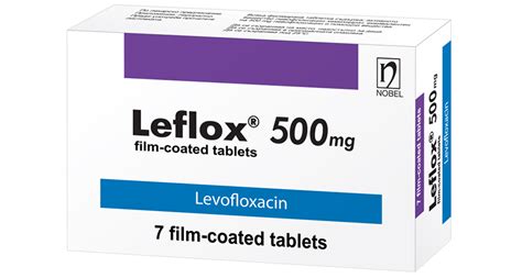 Leflox 500mg 7 Film Tablets | Products | Our Products | Nobel