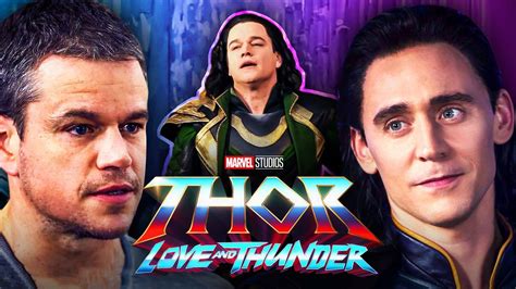 Thor 4: Tom Hiddleston Says He Can't Wait For Matt Damon's Return as Loki