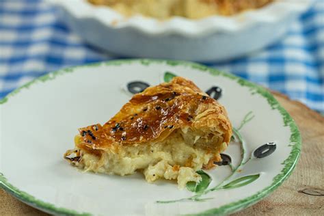 Kasseropita: Greek Kasseri Cheese Pie - Dimitras Dishes