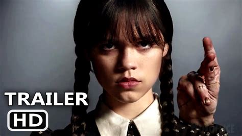 WEDNESDAY ADDAMS Trailer Teaser (2022) Jenna Ortega, Tim Burton Series ...