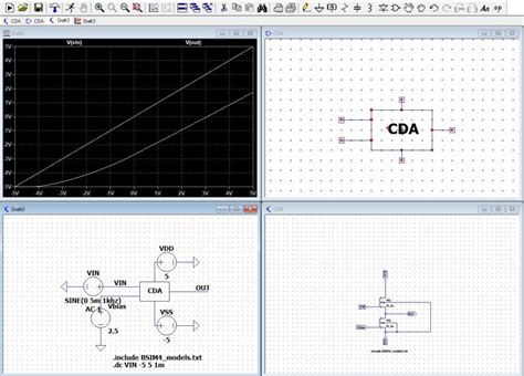 Common Drain Amplifier Circuit simulation using LTSpice - Circuit Generator