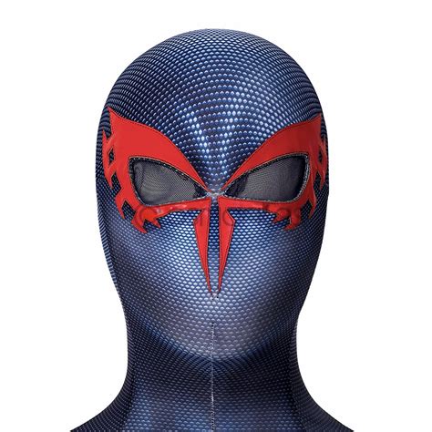 Spiderman 2099 Cosplay Costumes Miguel O'Hara Jumpsuit V2 Edition