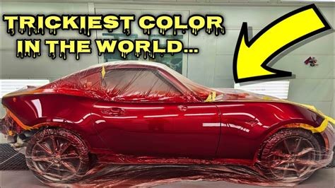 How To Paint Mazda Soul Red 46V… - YouTube