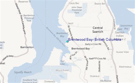 Brentwood Bay, British Columbia Tide Station Location Guide