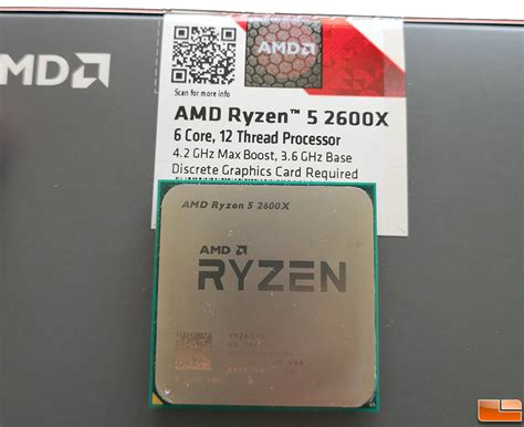 AMD Ryzen 5 2600X Processor Review - Legit Reviews