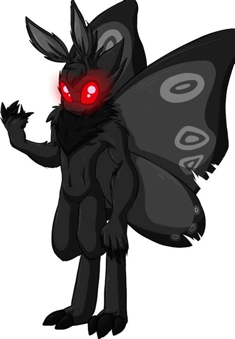 Mothman by OrionTHedgehog | Mothman, Mythical creatures, Fantasy creatures