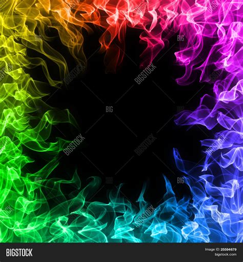 Fire Rainbow Wallpaper