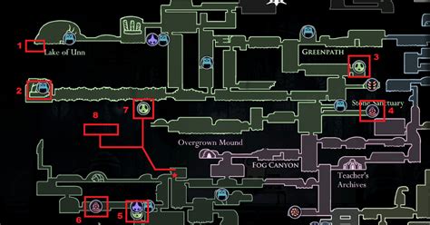 Hollow Knight Mask Shard Map