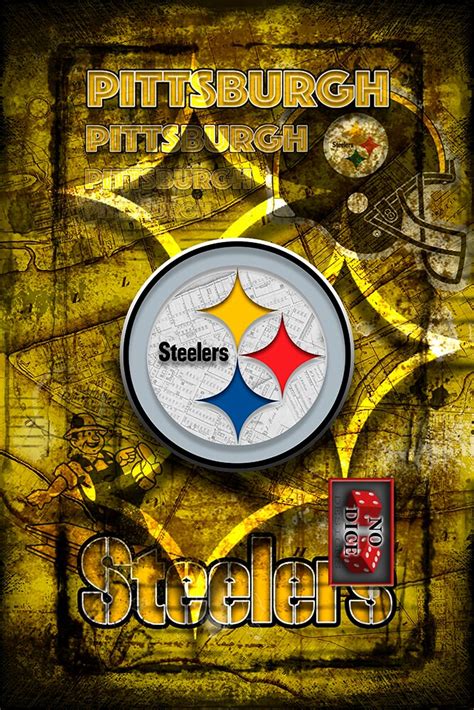 Pittsburgh Steelers Football Poster Pittsburgh Steeler Gift