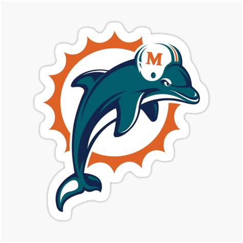 Miami Dolphins Stickers | Redbubble