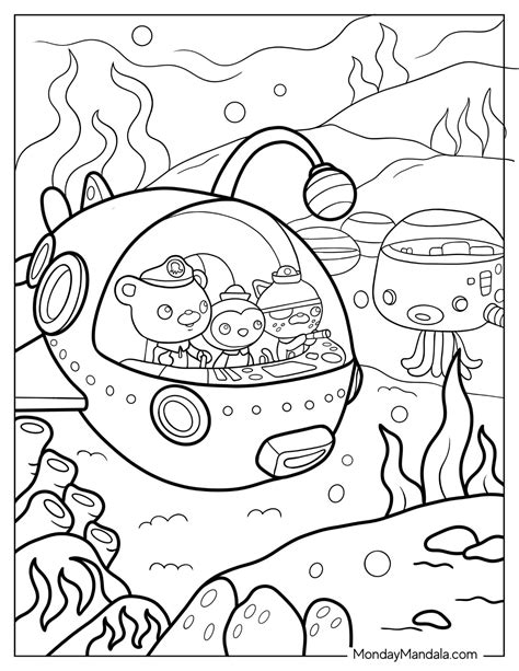 20 Octonauts Coloring Pages (Free PDF Printables)