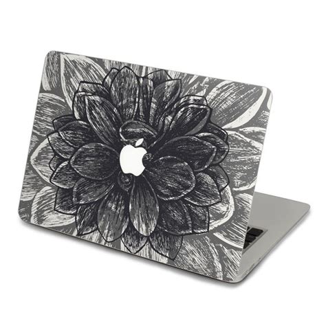 Big Flower macbook pro decal macbook air by freestickersdecal