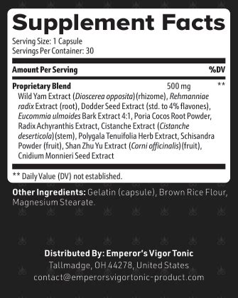 Emperor's Vigor Tonic Reviews