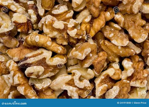 Shelled Walnuts stock photo. Image of close, nuts, snack - 24191848