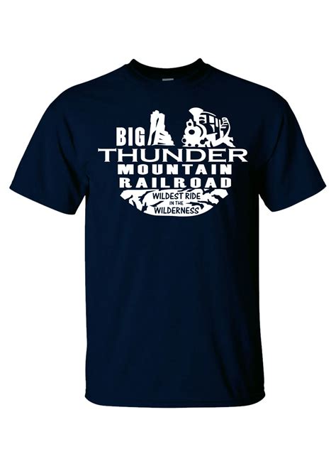 Big Thunder Mountain Railroad T-Shirt Disney Family Vacation T-Shirt