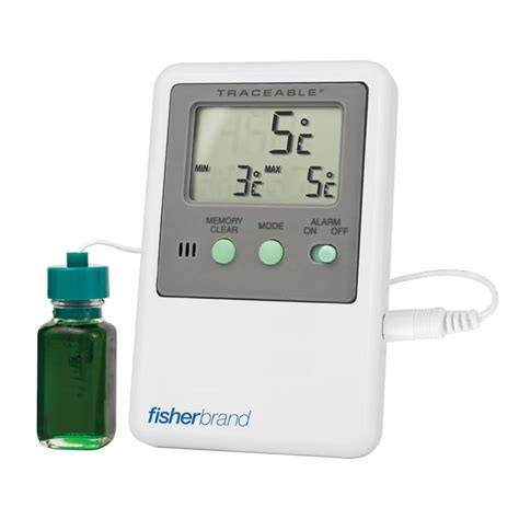 Fisherbrand™ Traceable™ Vaccine Refrigerator/Freezer Thermometer ...