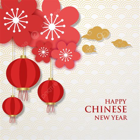 Chinese New Year Greeting Card Template Download on Pngtree