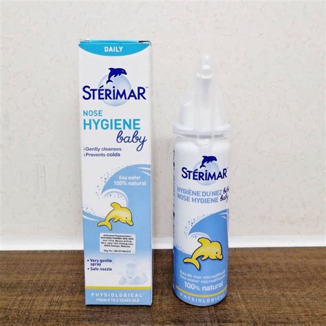 STERIMAR BABY SEA SALT WATER NASAL HYGIENE SPRAY (50ML /2 x 50ML) Exp:10/2022 | Shopee Malaysia