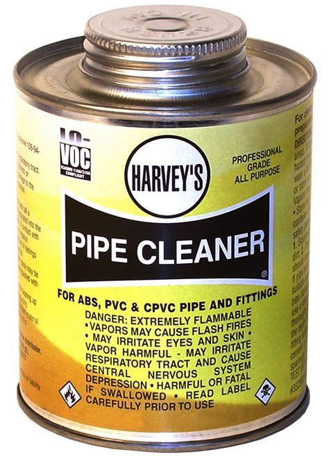 Harvey Clear Pipe Cleaner For ABS/CPVC/PVC 4 oz - Walmart.com