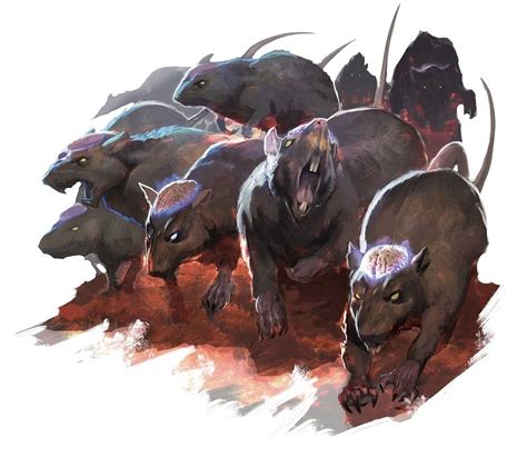 Monsters - D&D Beyond | Dungeons and dragons, Fantasy creatures, Rats