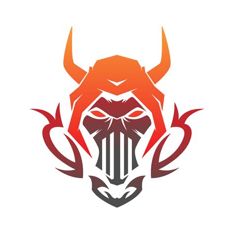 Demon logo icon design 25265442 Vector Art at Vecteezy