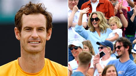 Andy Murray given Father's Day surprise as children show up to see him win Nottingham Open | UK ...