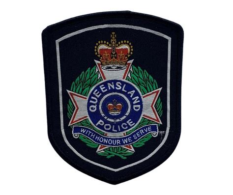 QPS Shoulder Patch with Folder – Queensland Police Health & Recreation Association