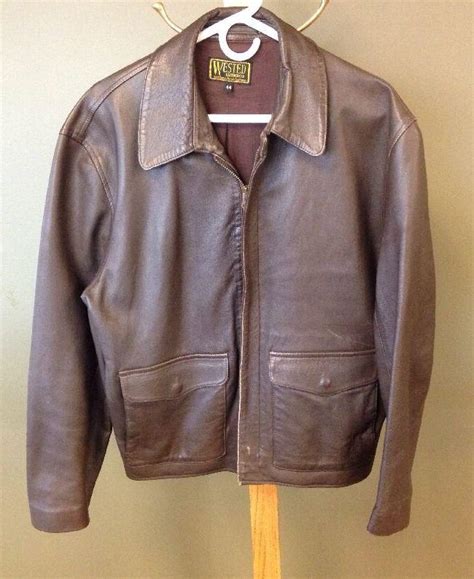 Indiana Jones Authentic Wested Raiders of Lost Arc Leather Jacket Size 44 | #1725321332