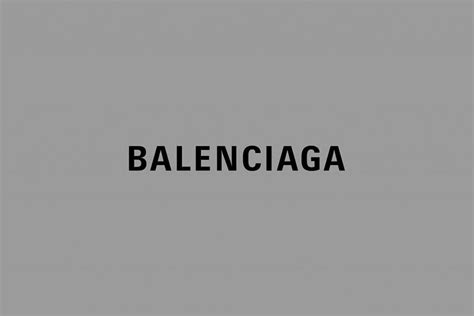 what font is used for balenciaga logo design