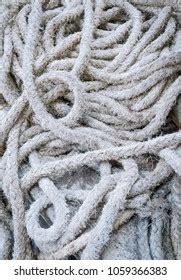 Old White Rope Texture Background Stock Photo 1059366383 | Shutterstock