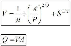 Manning Formula - CivilWeb Spreadsheets