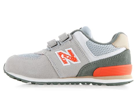 New Balance Kids' 574 Toddler Shoe - Grey/Green | Mumgo.com.au