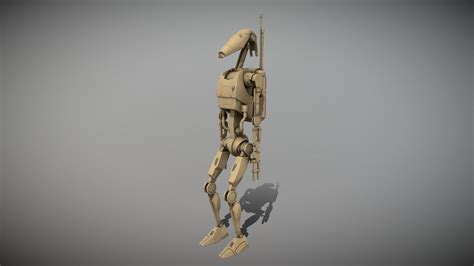 Star Wars B1 Battle Droid - Download Free 3D model by eknightger [d353133] - Sketchfab