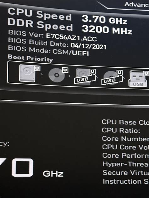 MSI B550-A Pro M-Flash not showing bios update folders : r/MSI_Gaming