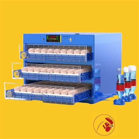 Automatic 192 Eggs Incubator with Automatic Egg Turner and Smart Temperature & Humidity ...