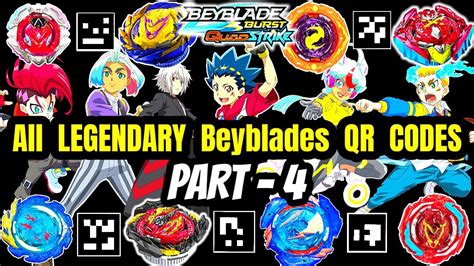 LEGEND BEYBLADES QR CODE PART - 4 | ULTIMATE VALTRYEK V8 | BOLT SPRYZEN ...