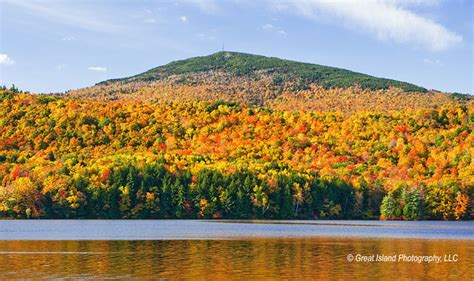 Mt Kearsarge Fall Foliage - Lake Sunapee Living