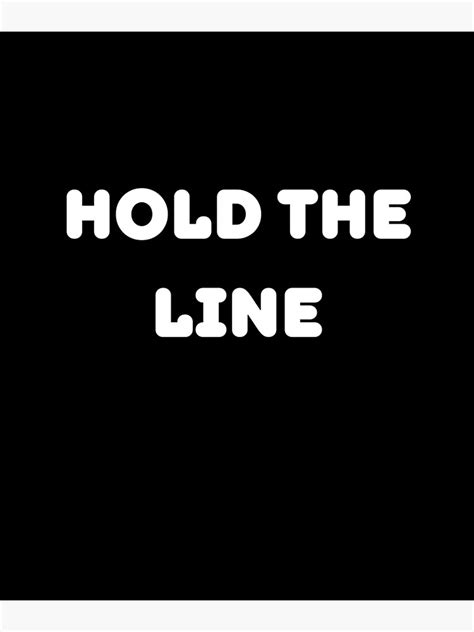 "hold the line | crypto meme | stonsk | doge meme" Poster for Sale by AllCaseSXL | Redbubble