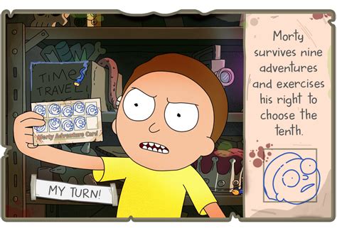 morty adventure card stamp - jamesvanderbeekreligion