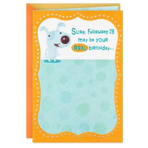 Happy Leap Year Birthday Card - Greeting Cards - Hallmark