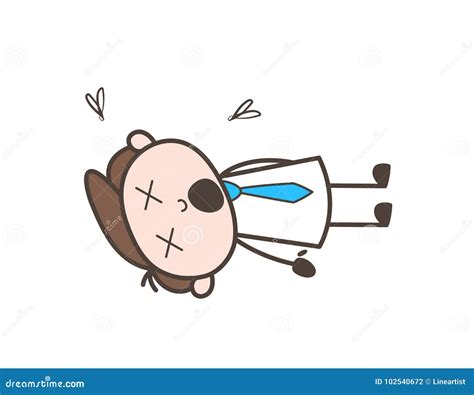 Dead Cartoon Character With Termite Soldiers Stock Photography | CartoonDealer.com #24851666