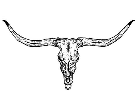 Longhorn Skull by sarahawillis | Redbubble | Bull tattoos, Bull skull ...