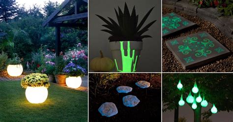 16 Magical DIY Glow In The Dark Ideas For The Garden | Balcony Garden Web