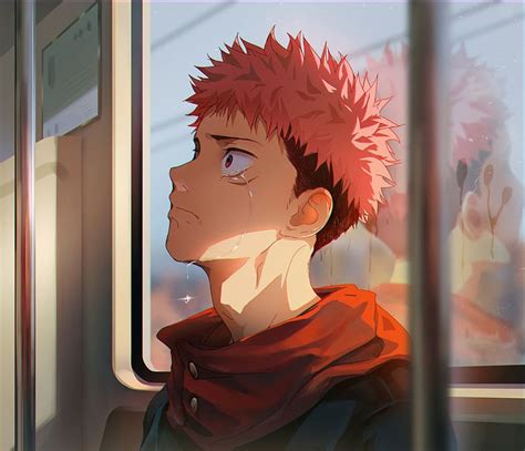 Anime, Tears, Pink Hair, Yuji Itadori, Jujutsu Kaisen, HD wallpaper | Peakpx