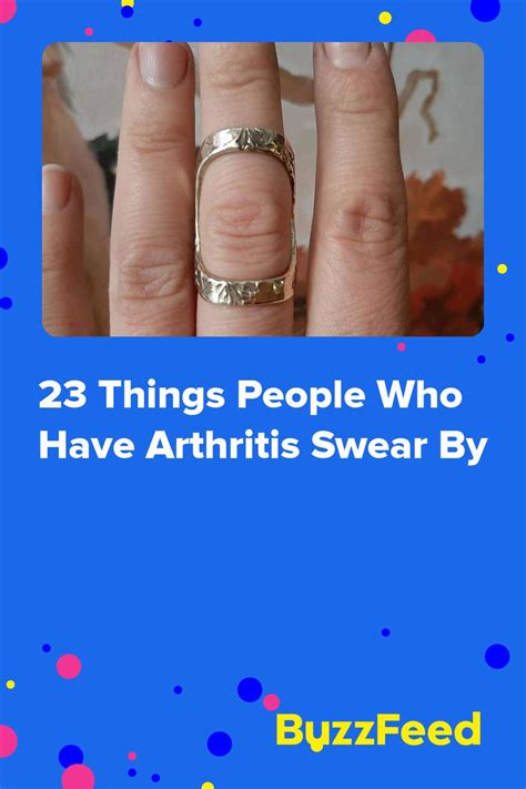 23 Things People Who Have Arthritis Swear By Exercise For Rheumatoid Arthritis, Prevent ...