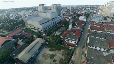 Foto Udara Daerah Utama Pusat Kota Samarinda - LANGIT KALTIM