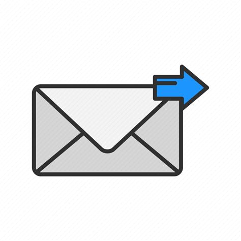 Mail, message, outgoing message, send email icon - Download on Iconfinder