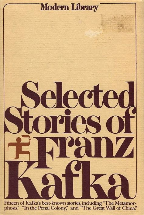 Selected Short Stories by Franz Kafka