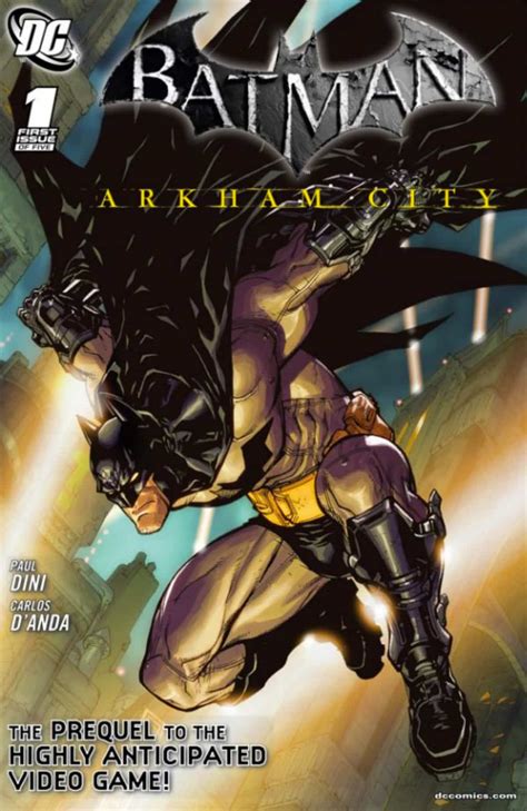 Batman: Arkham City prequel comicbook out now - Video Games Blogger